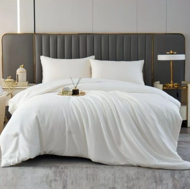 5斤【超长丝~棉布套款】桑蚕丝被婚喜被被芯学生被儿童被单双人夏被