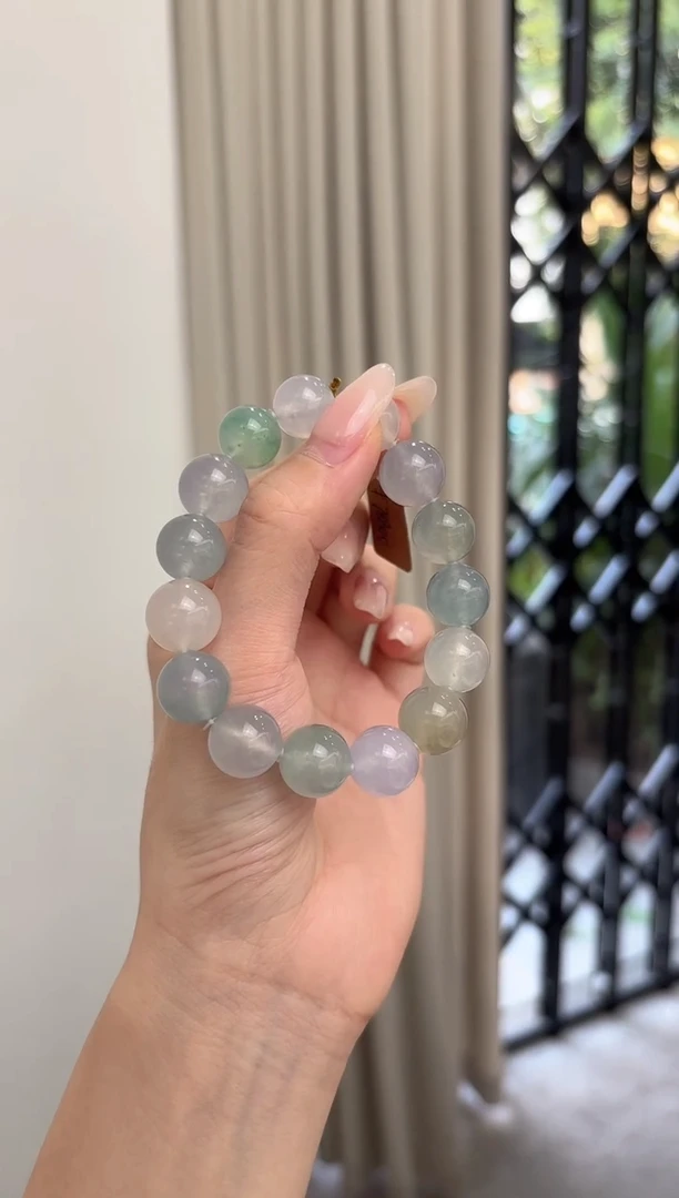 未镶嵌手串翡翠多宝手串多人不退不换