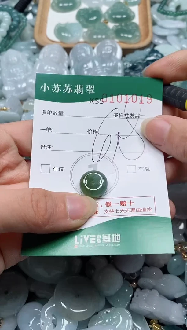 【闪购商品】翡翠颈饰未镶嵌闪购商品0101019