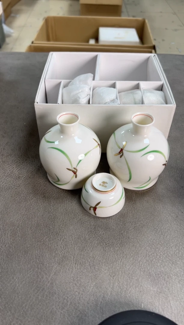 香兰  两壶五杯 皮小桃瓷器 都是大漂亮