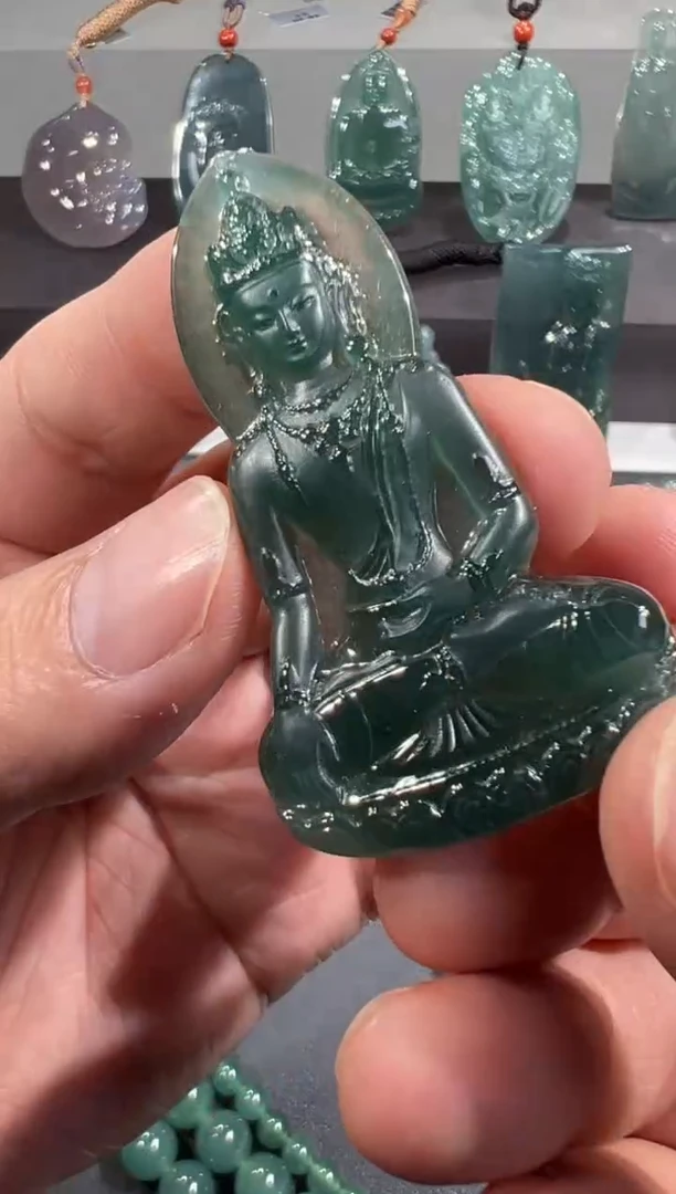 吊坠(不含链)未镶嵌翡翠度母