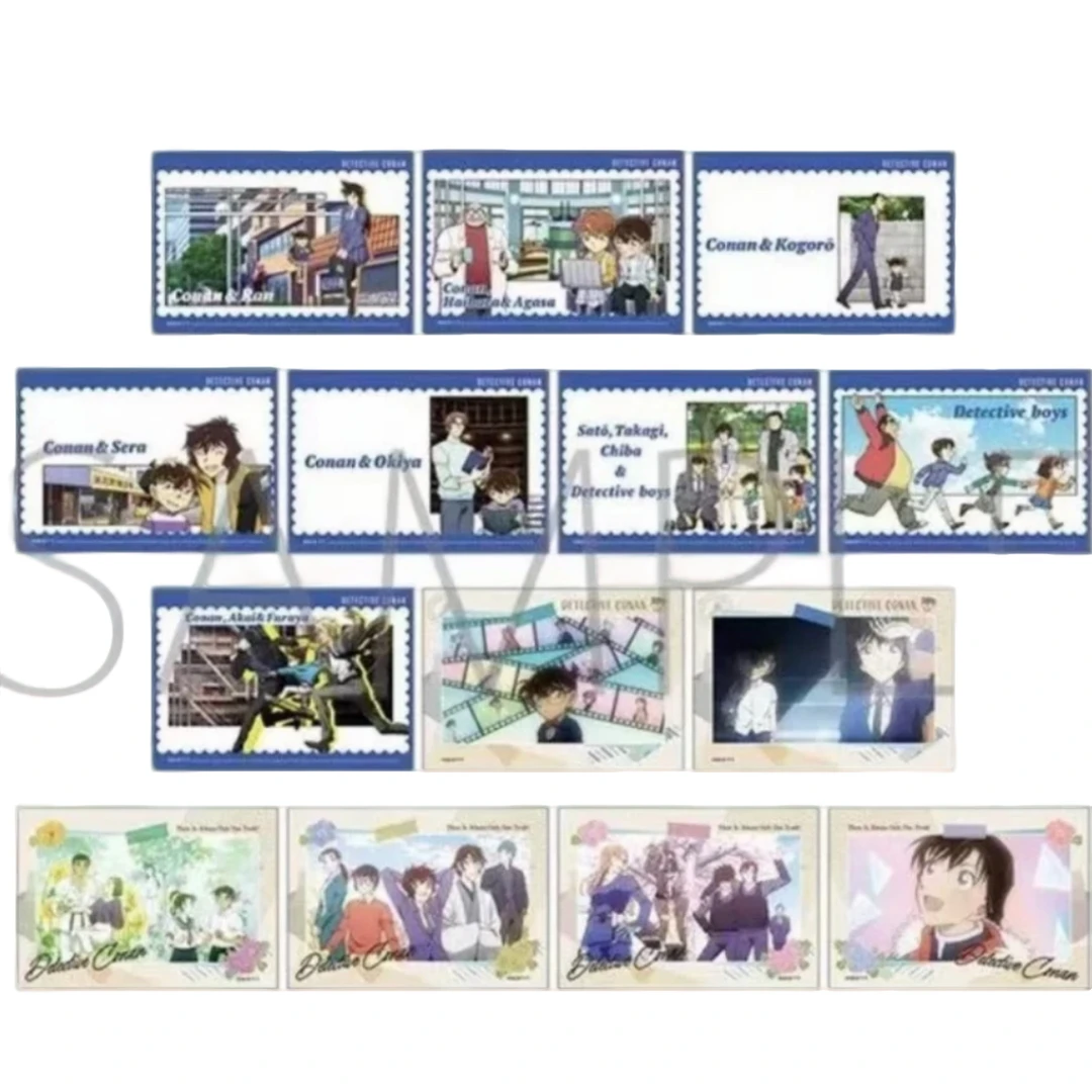 日谷 名侦探柯南 邮票照片相卡 盲盒代拆