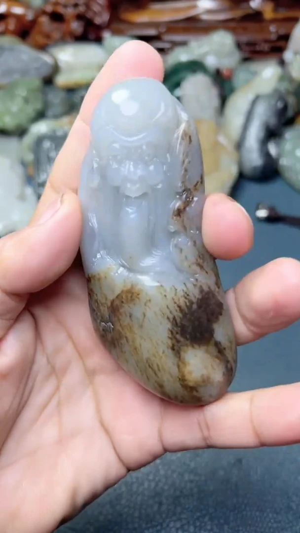 未镶嵌和田玉把件-