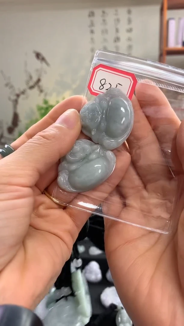 【闪购商品】翡翠颈饰未镶嵌佛公 825多样性发一件