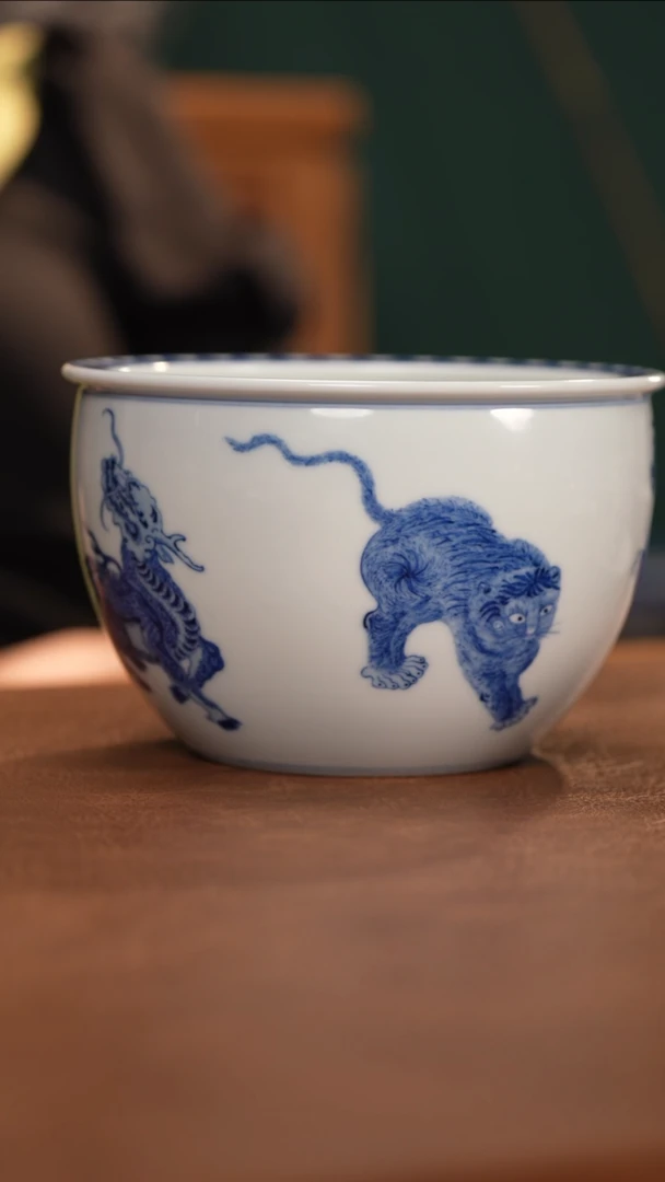 凝古匠造 五灵图水洗