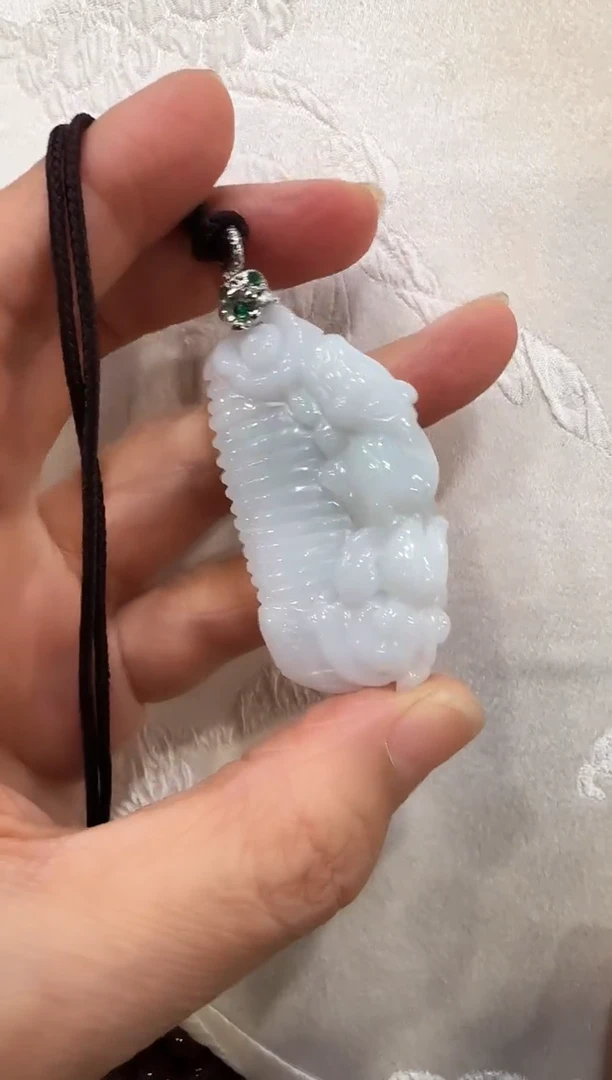 颈饰未镶嵌翡翠国风