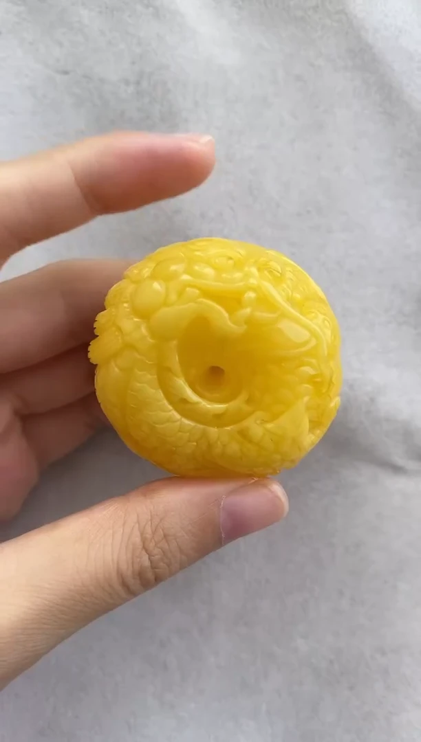 裸石琥珀未镶嵌10926194-吊坠