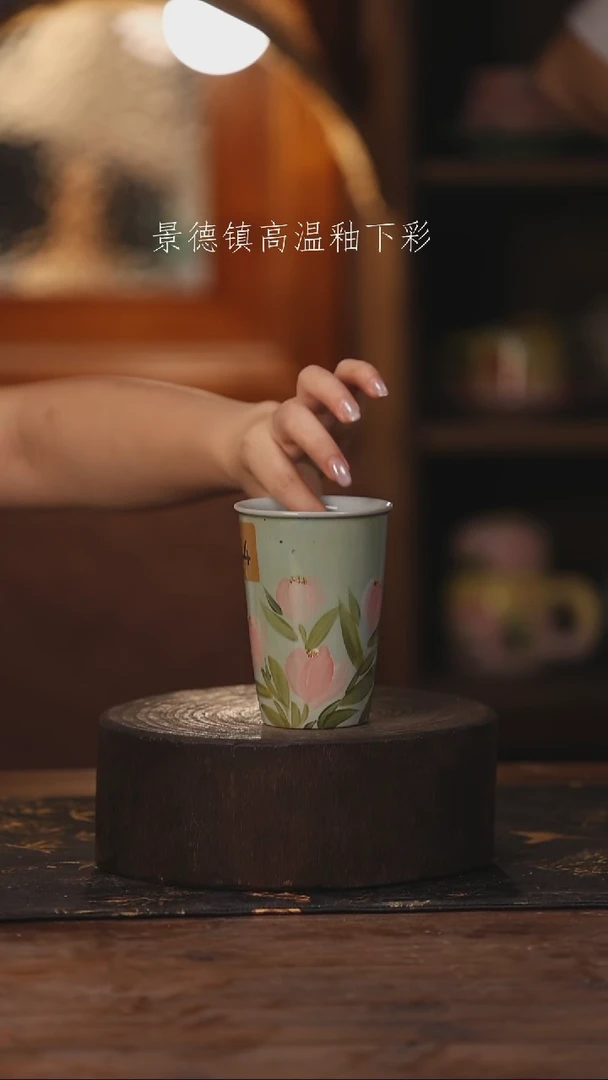 陶瓷景德镇高温釉下手绘陶瓷144