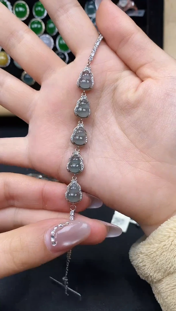 银S925镶嵌戒指翡翠3588