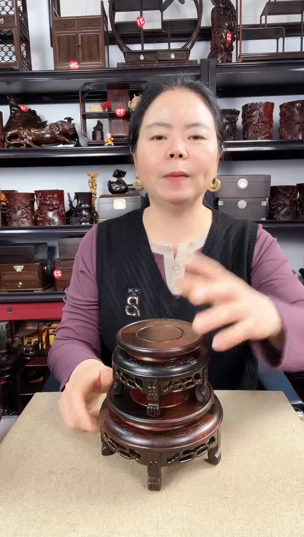 木420瑕疵老老李红木工艺品