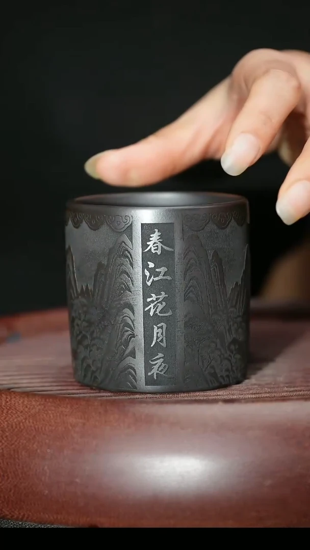 茶杯紫砂紫砂主人杯福利放漏