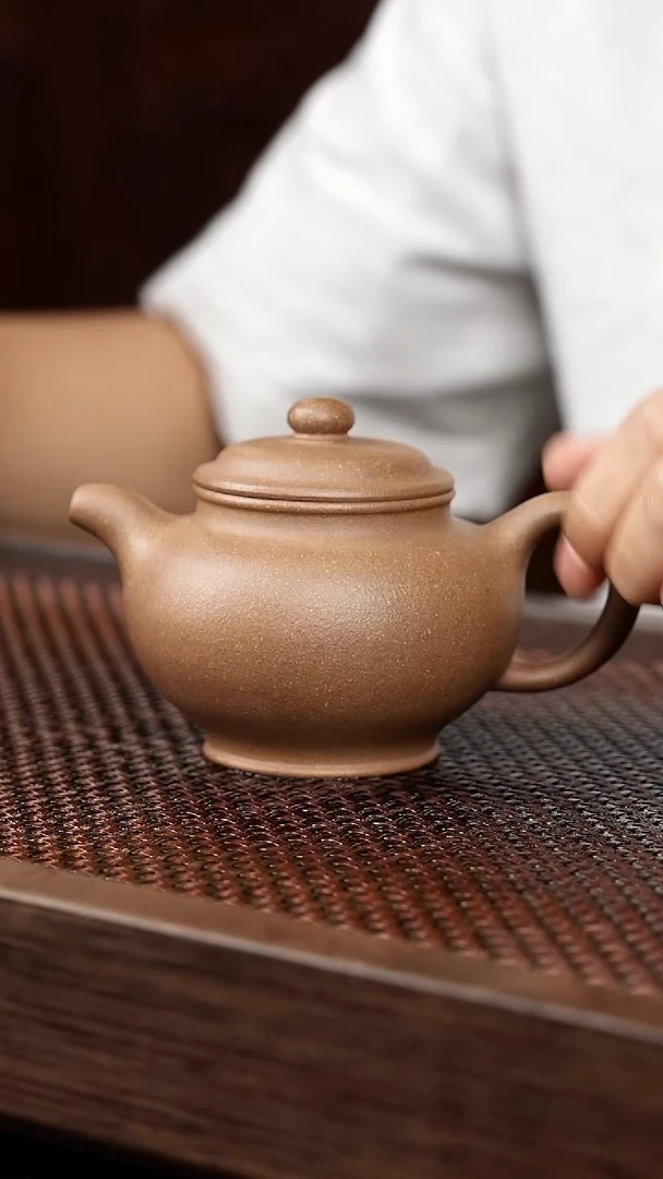 茶壶紫砂芝麻绿掇只