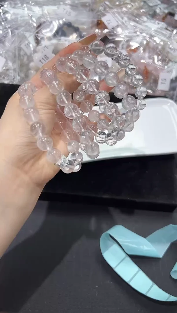 水晶手串未镶嵌20T多样性发其一【1条】默认微瑕