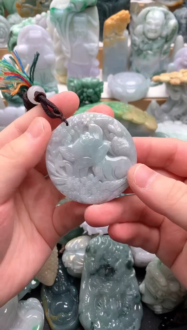 吊坠(不含链)未镶嵌翡翠1