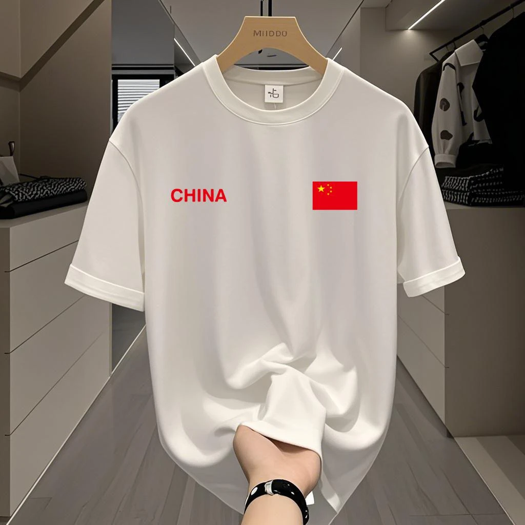 【一折区】情侣款新款男士女士透气速干时尚百搭印花短袖T恤-7