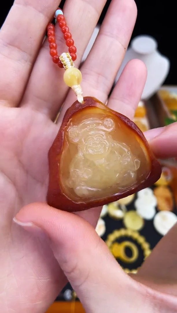 琥珀未镶嵌珠宝奇石柒月