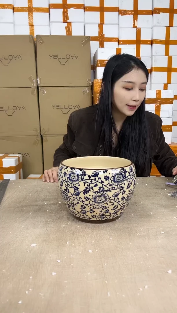 苹果青花瓷中号20x15