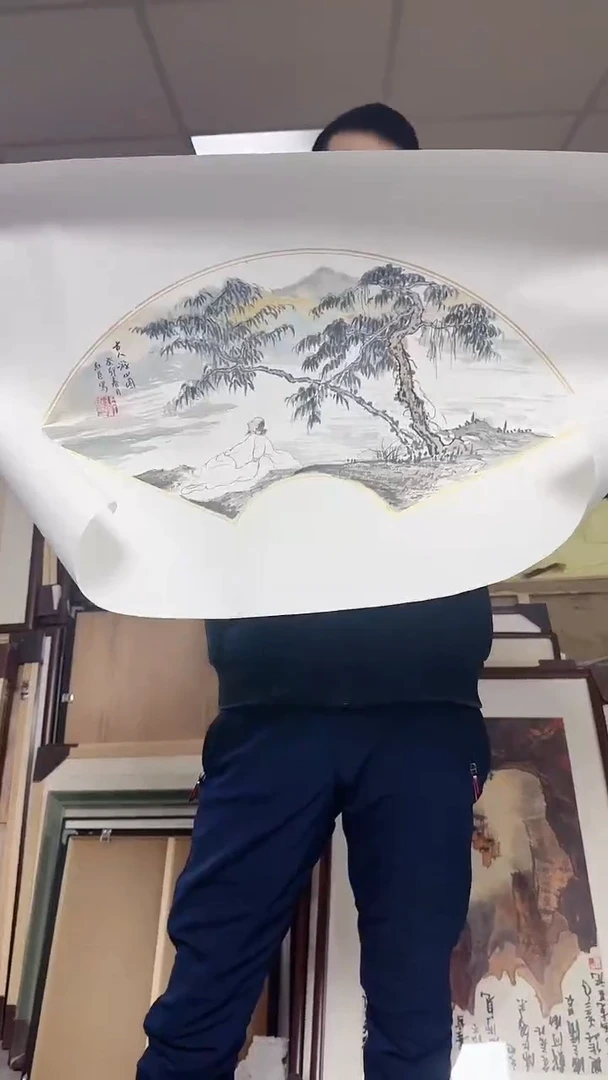 国画库房放漏2平尺书画