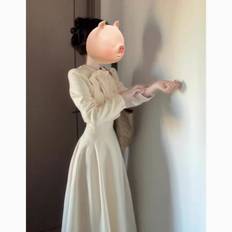 【南洋千金】富家千金小香风蝴蝶结气质外套A字半身长裙子三件套装