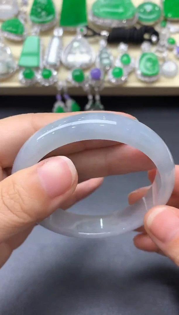 未镶嵌手镯翡翠521-中国好珍宝