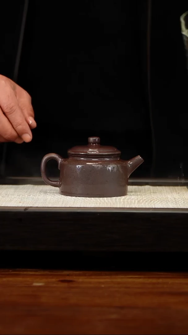 茶壶紫砂还原烧德中