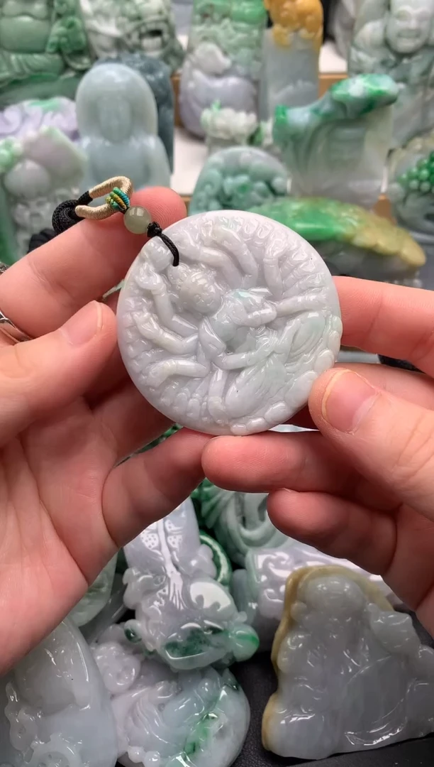 吊坠(不含链)未镶嵌翡翠1
