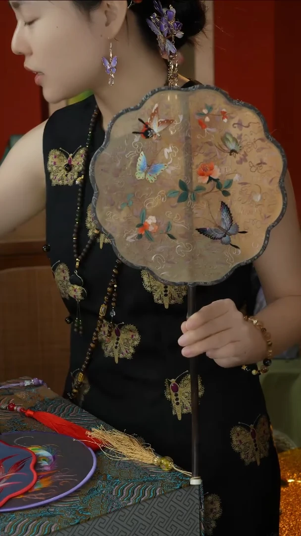 刺绣纯手工非遗国风饰品