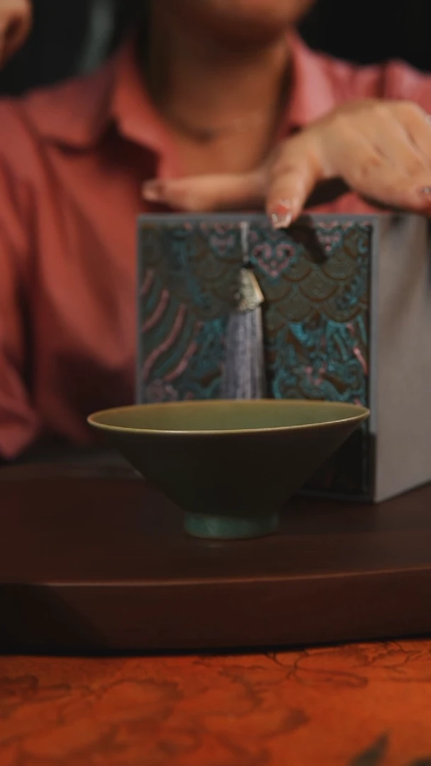 杯子竹节 柴烧全品一级 汝州原产地原矿仿古老釉