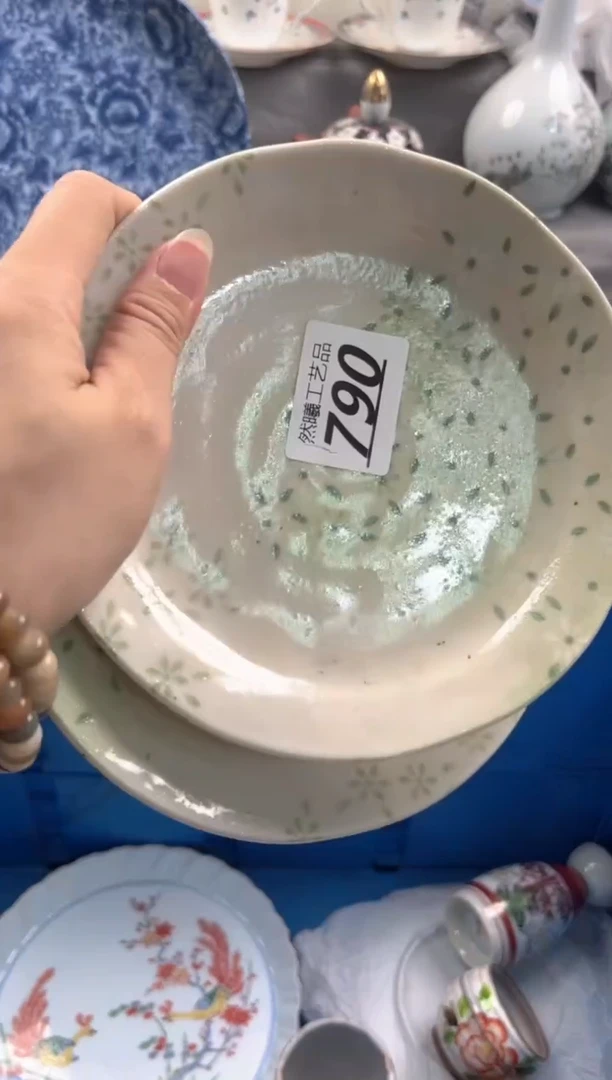 瓷片桃*子790