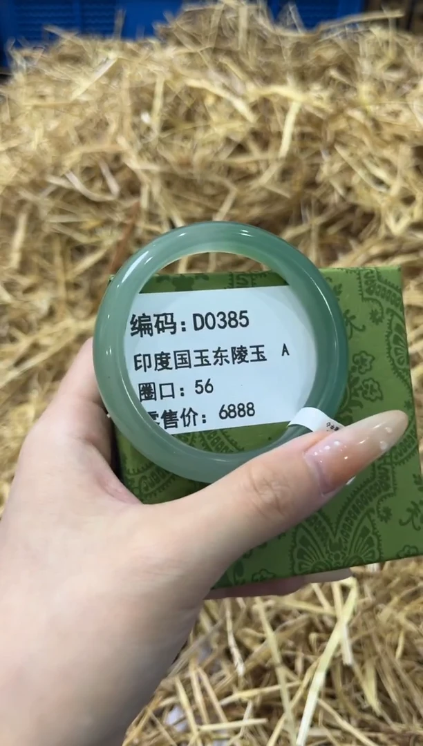 未镶嵌手镯石英质玉D0385