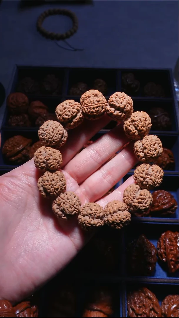 手串金刚菩提17-19左右四瓣纯原桩金刚手串