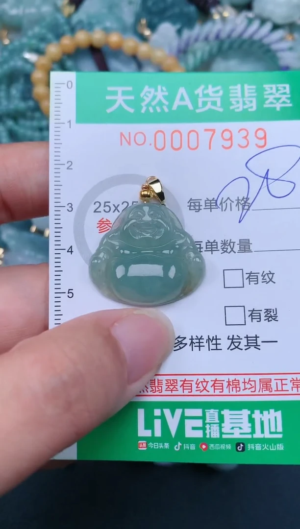 翡翠未镶嵌颈饰.0007939