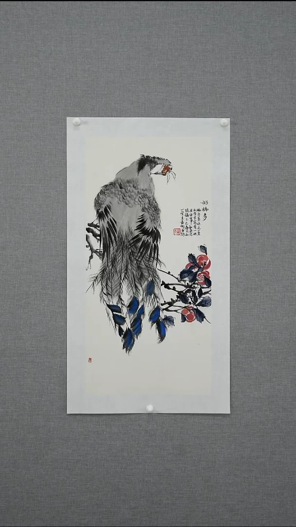 绘画黄老师-花鸟-2.1平尺-17