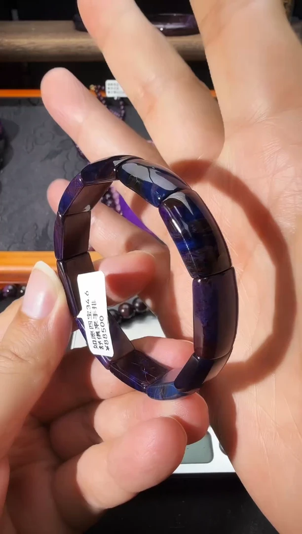 苏纪石（舒俱来）未镶嵌南非老矿炫彩手排@多样性发其一