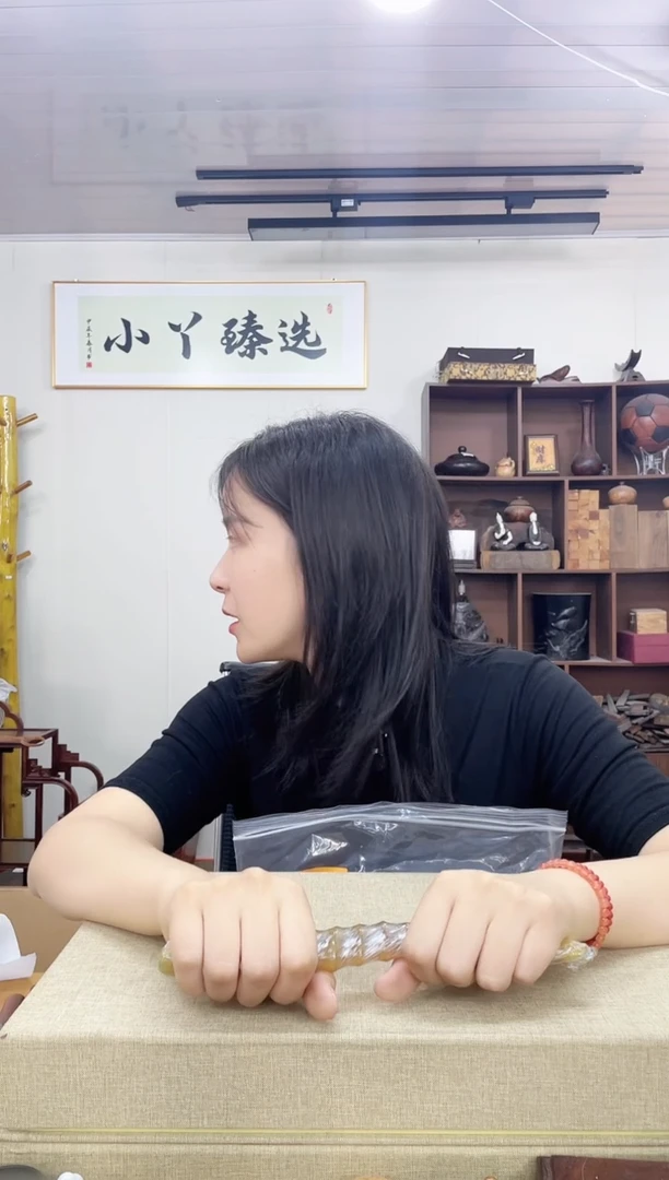 乌木类端景台连*丽042可可木摆件木木木
