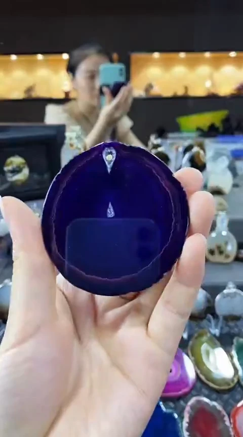 未镶嵌颈饰玛瑙/玉髓碧*玛瑙