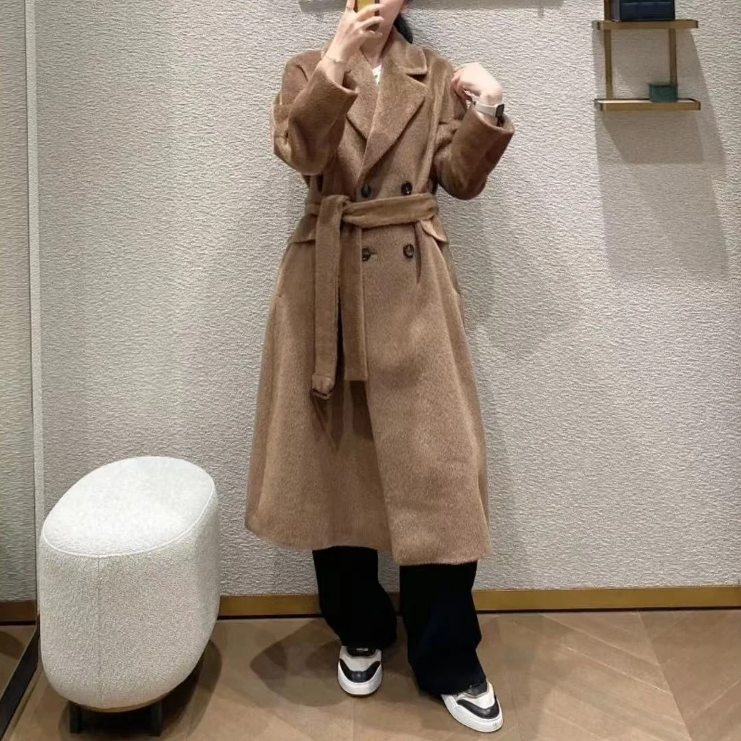 全新未使用 MaxMara /双排扣大衣/IT-40码