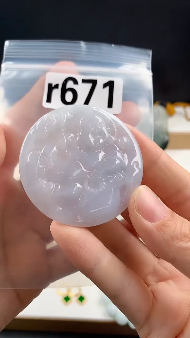 颈饰未镶嵌翡翠天然翡翠吊坠挂件