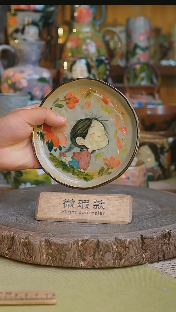 手绘手工陶瓷41景德镇釉下彩手绘