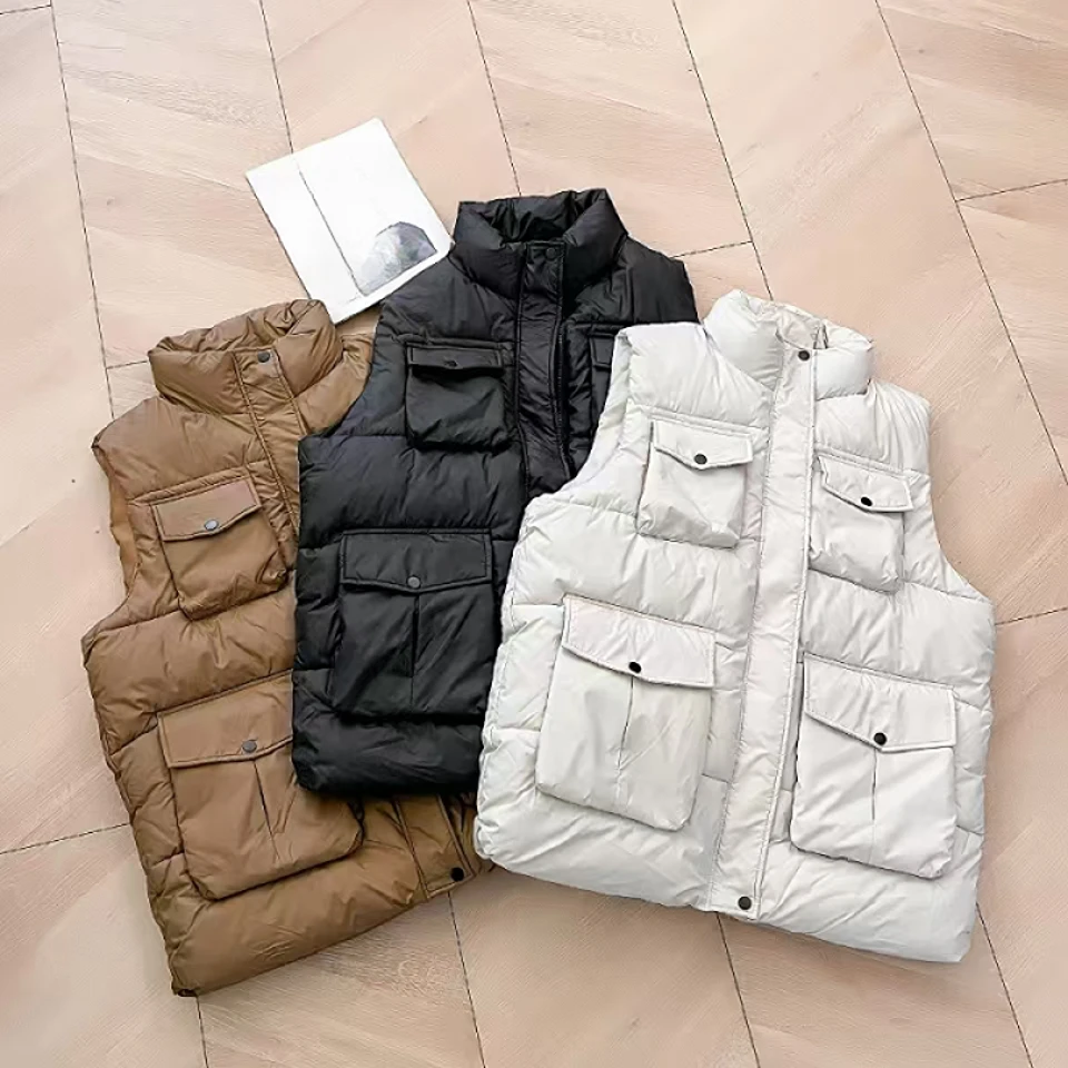 口袋款百搭马甲8018