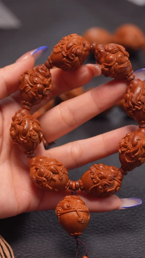 手串橄榄核2.2聚宝弥勒