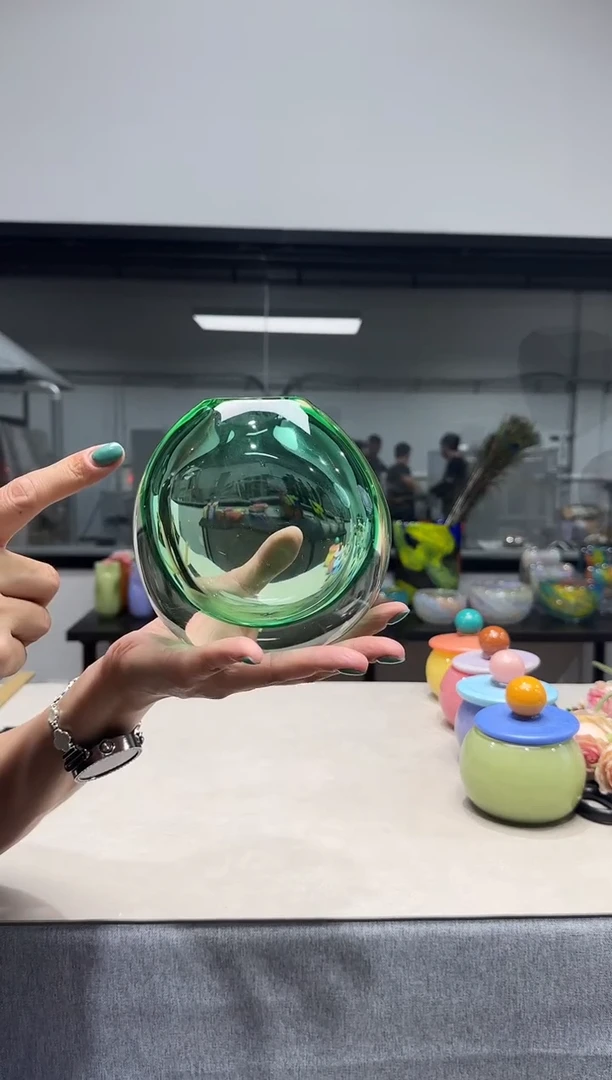 G慕忆家手作琉璃高15口3