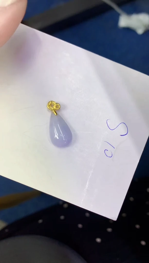 颈饰未镶嵌翡翠缅甸天然翡翠A货