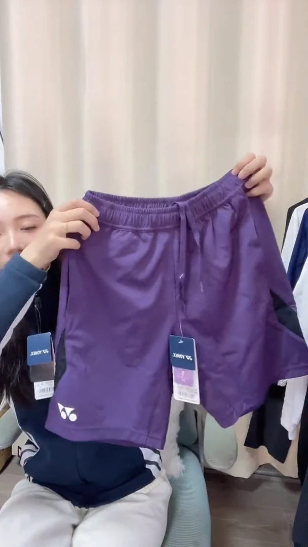 55 正品微瑕 紫色短裤S