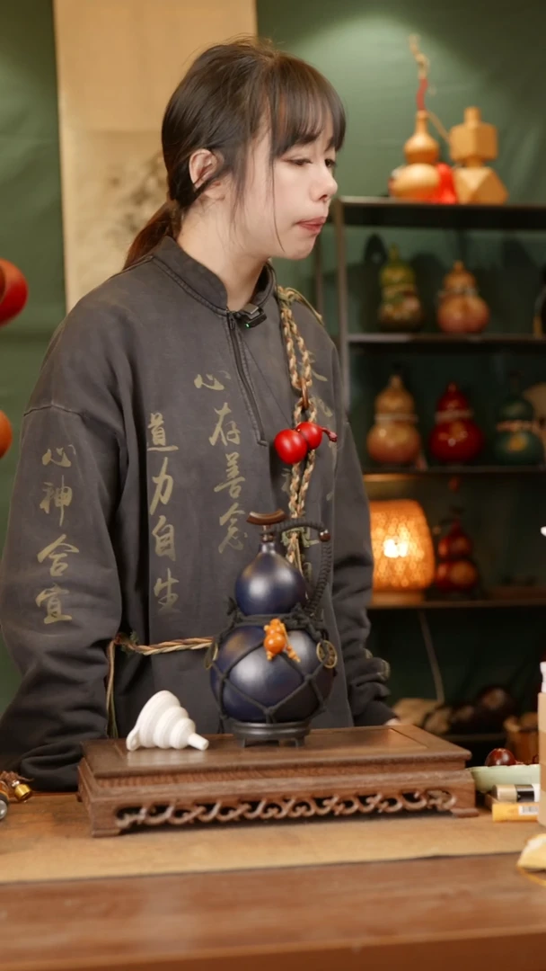 127号精品天然大漆酒葫芦一物一拍~