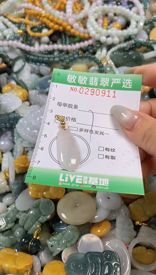 翡翠未镶嵌颈饰闪购0290911