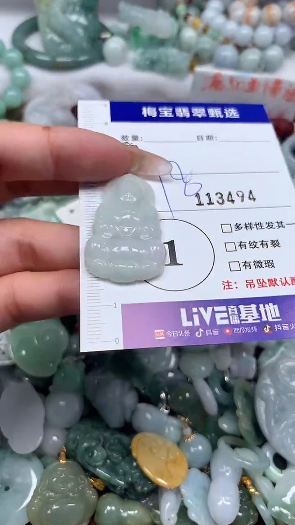 颈饰未镶嵌翡翠113494