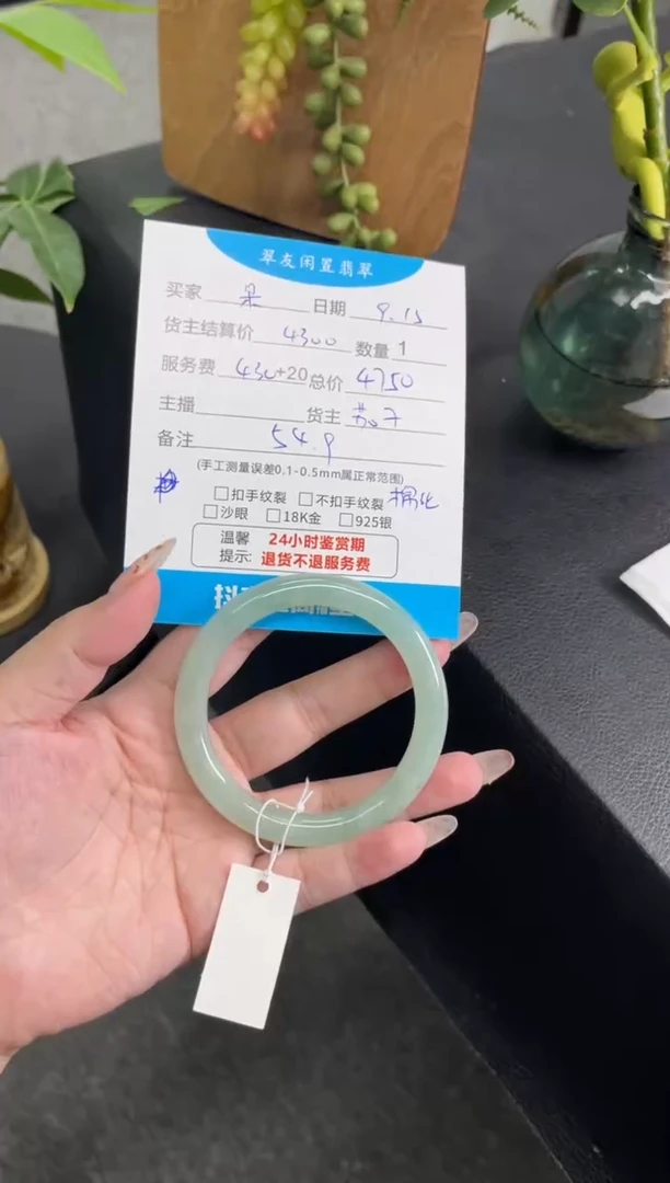 未镶嵌手镯翡翠朵*手镯