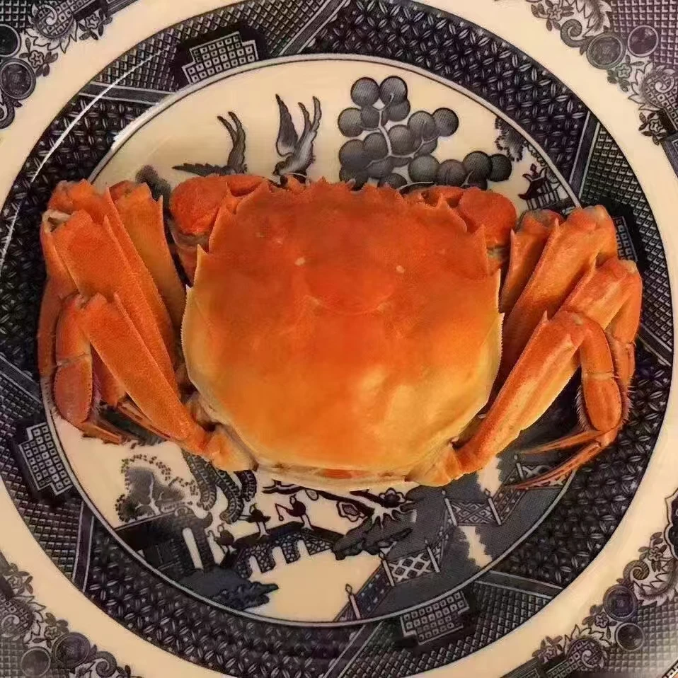 【活蟹】兴化红膏大闸蟹 净重3斤 纯母每只2.5两起8-10只/京东包邮