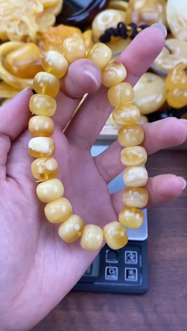 裸石琥珀未镶嵌天然琥珀蜜蜡